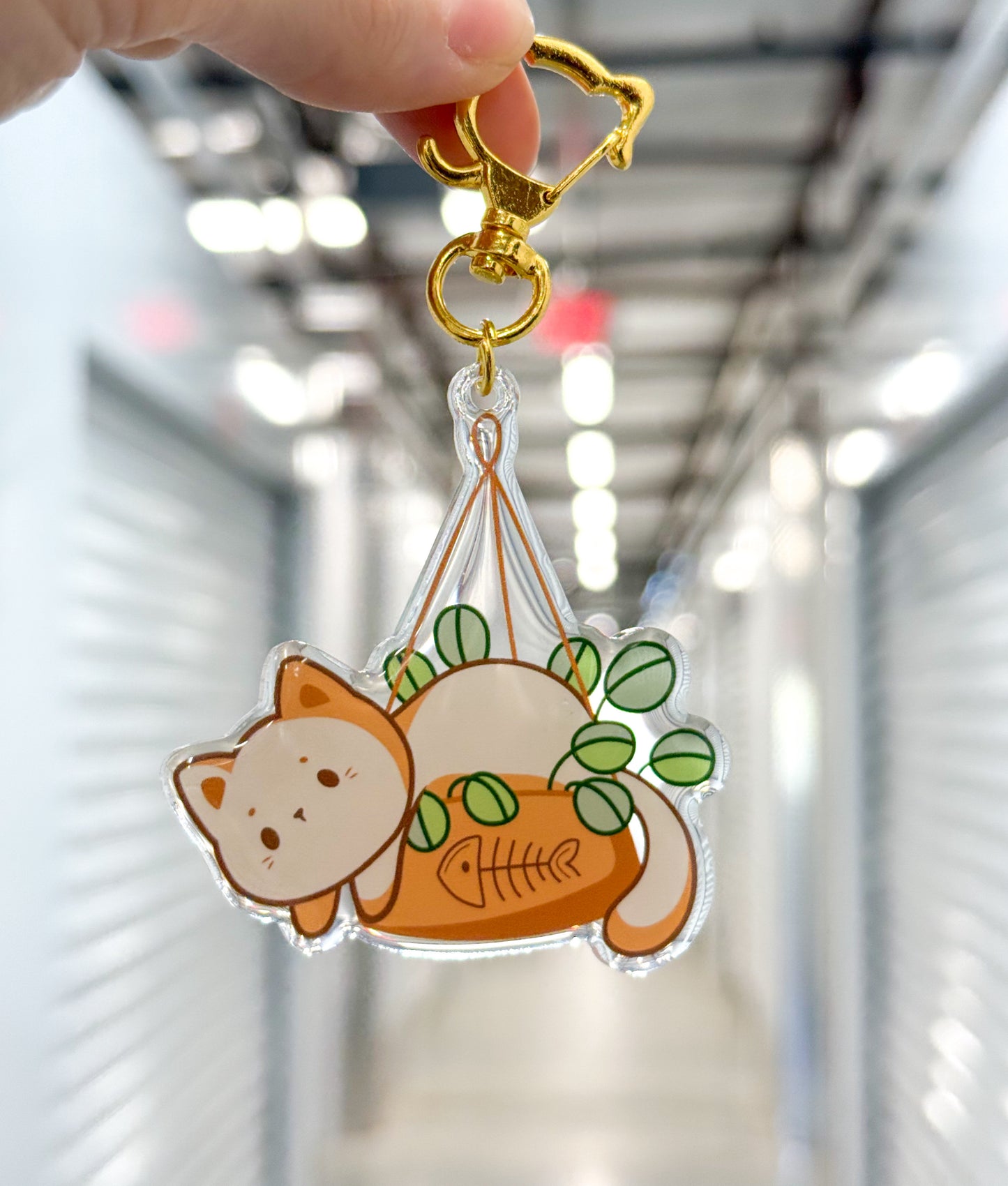 koko kuma cat keychain