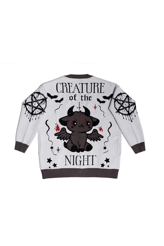 Baphomet cardigan