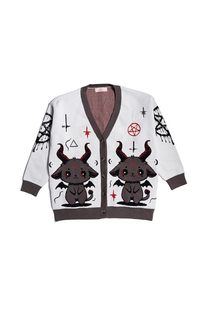 Baphomet cardigan
