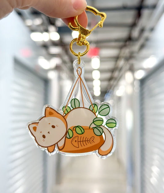 koko kuma cat keychain