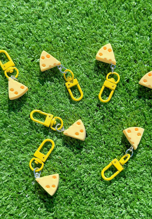 cheese keychain