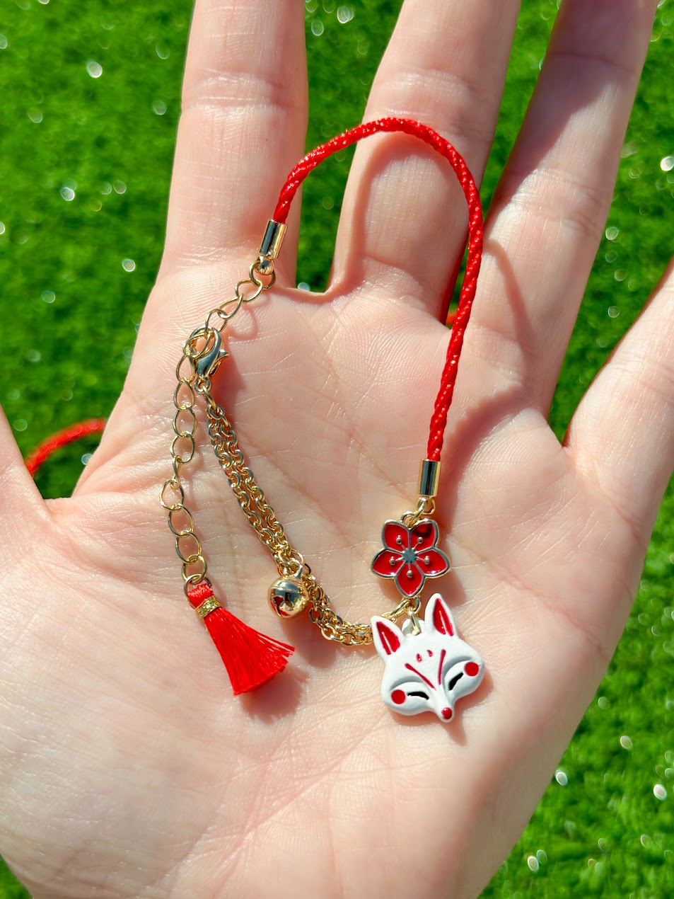 Kitsune fox bracelet