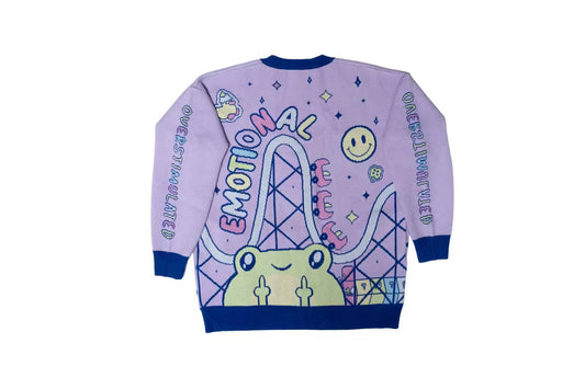 emotional rollercoaster cardigan