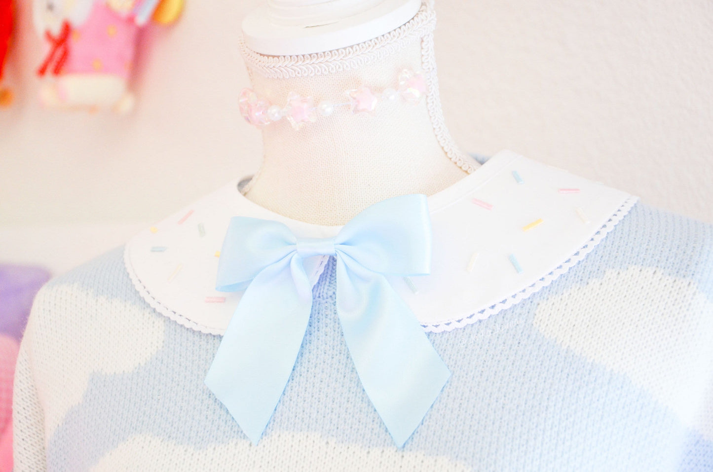 Confetti sprinkle collar