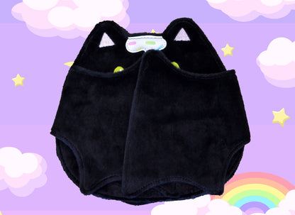 Bat purse backpack Purple