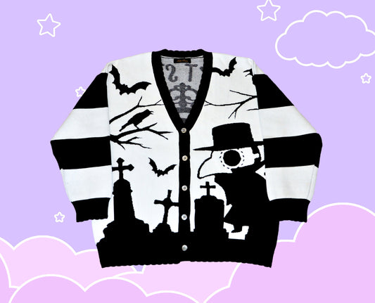 Plague Doctor cardigan