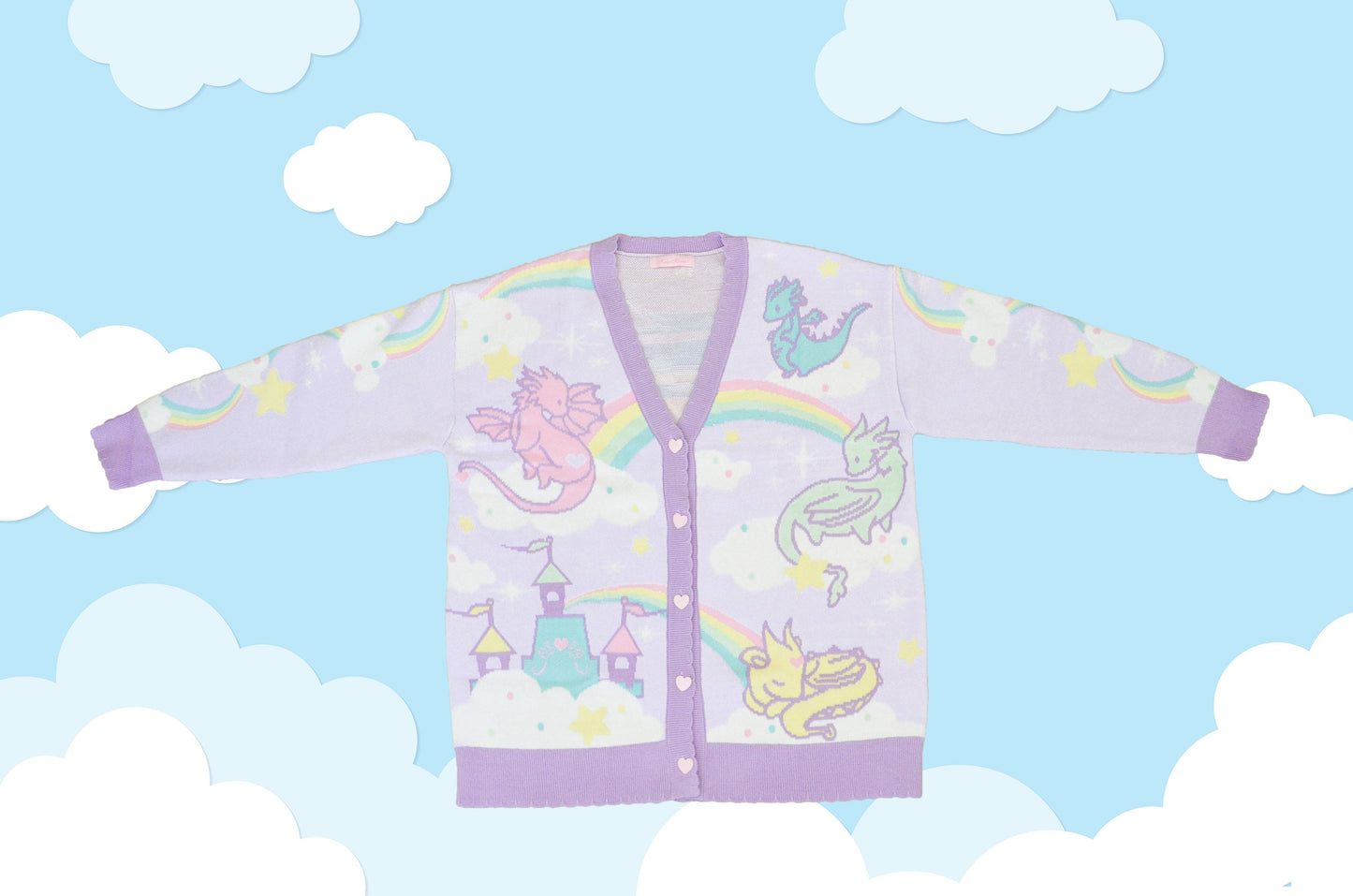 Dragon kingdom cardigan