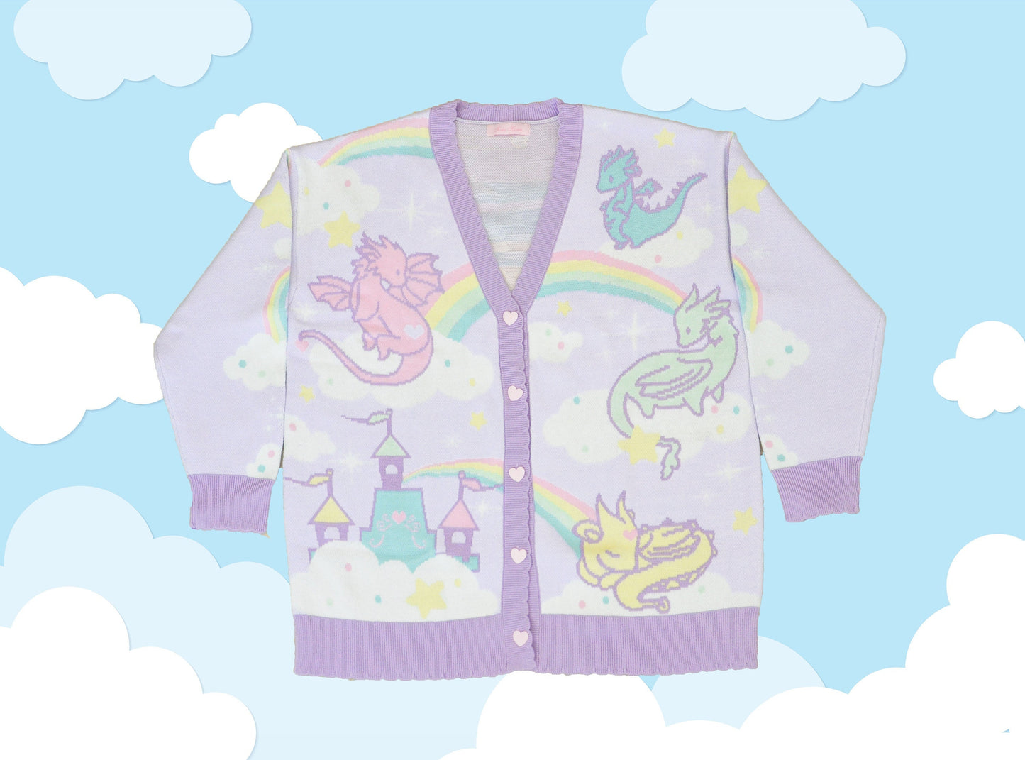 Dragon kingdom cardigan