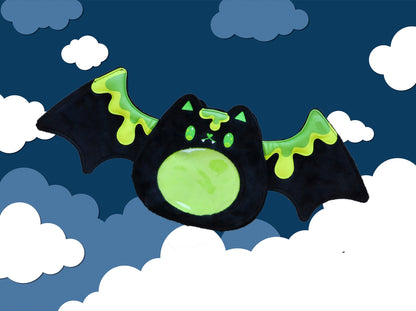 Bat purse backpack Green