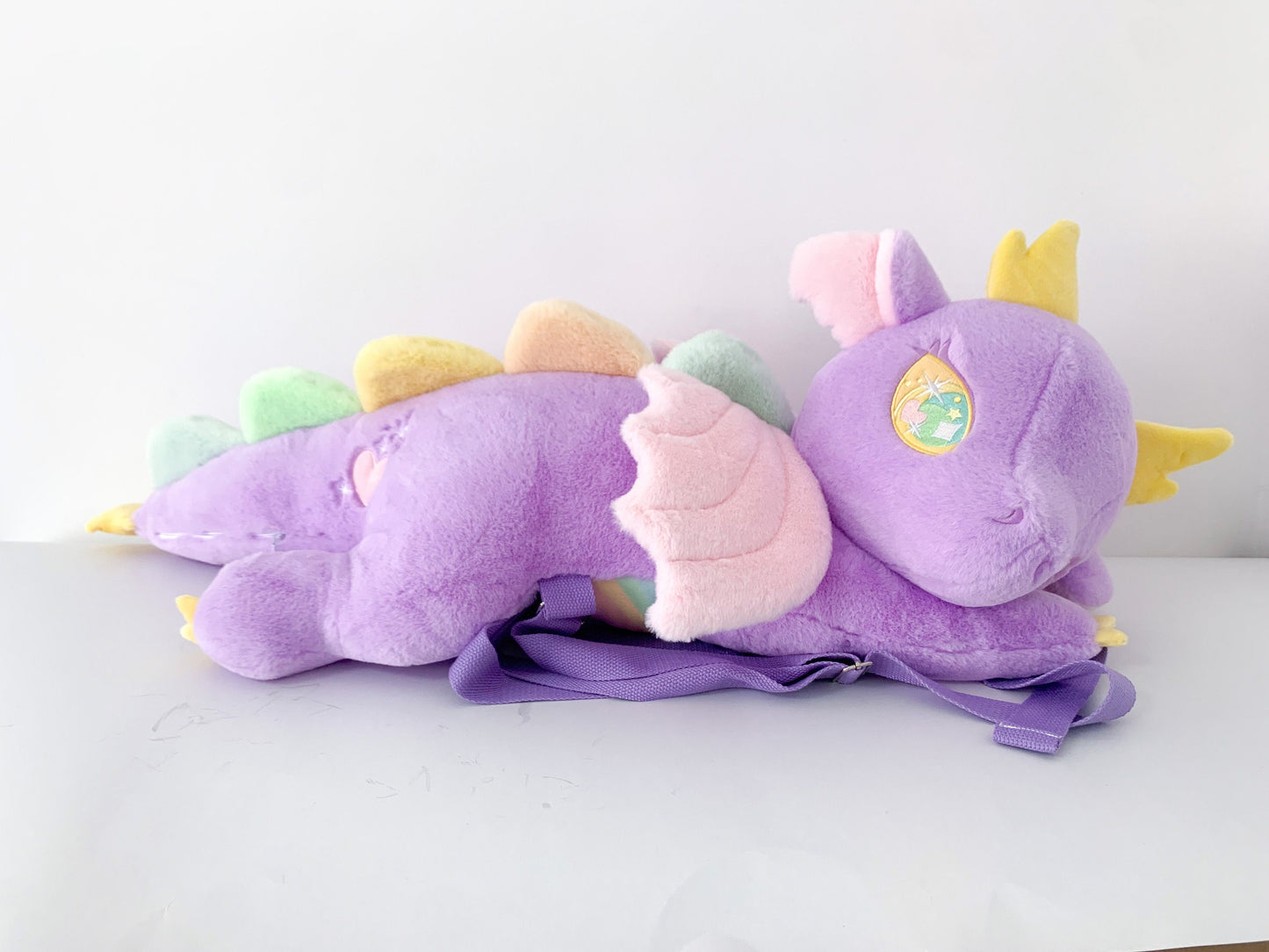 Dragon plush backpack