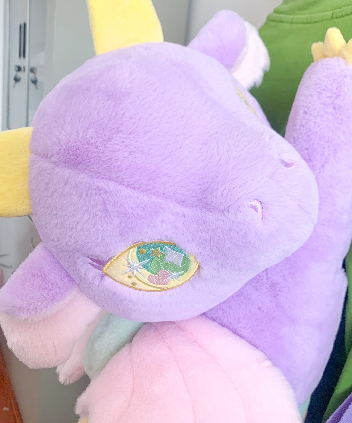 Dragon plush backpack