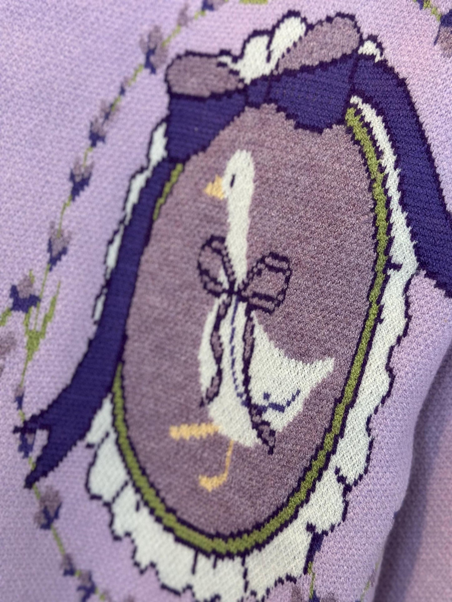 Lavender Goose cardigan