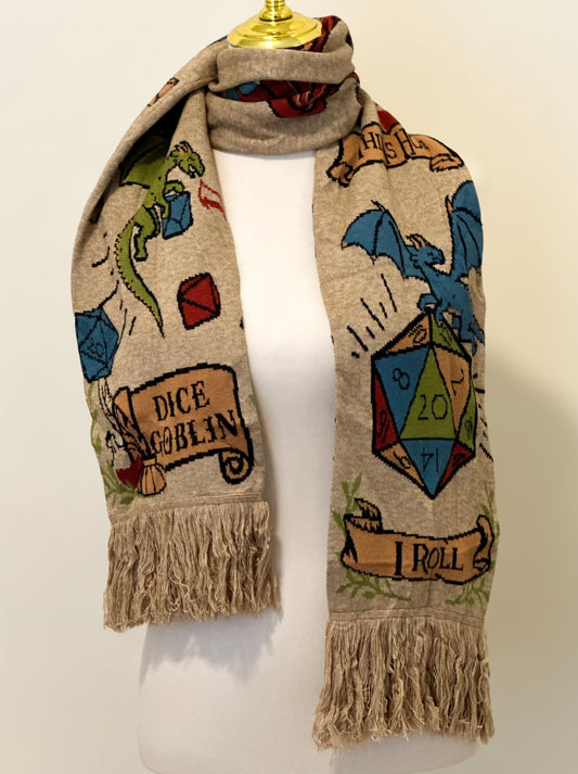 Dice goblin scarf