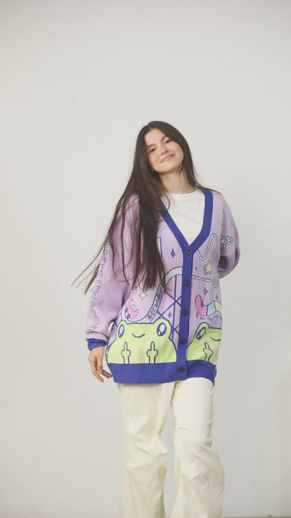 emotional rollercoaster cardigan  (Plus coming soon)