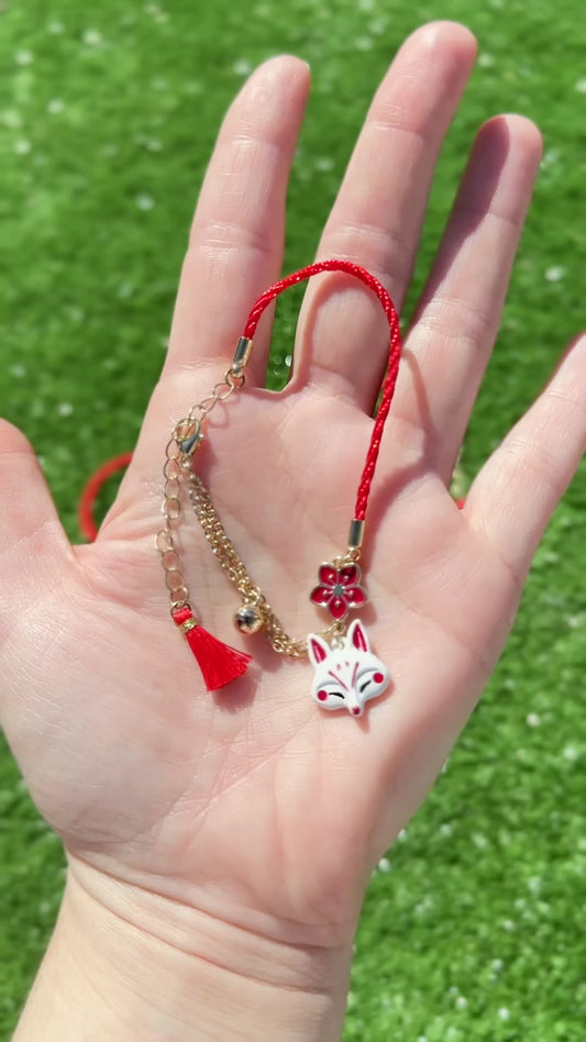 Kitsune fox bracelet