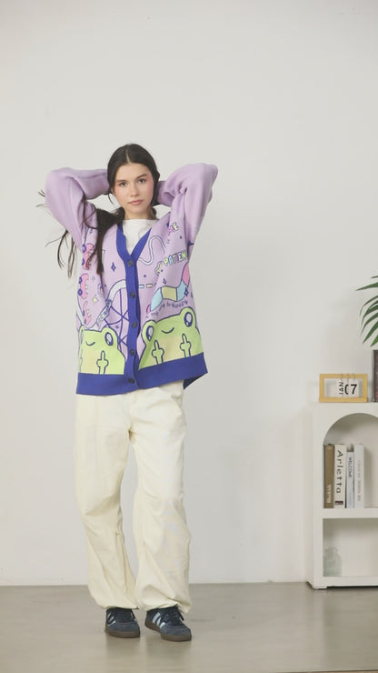 emotional rollercoaster cardigan  (Plus coming soon)