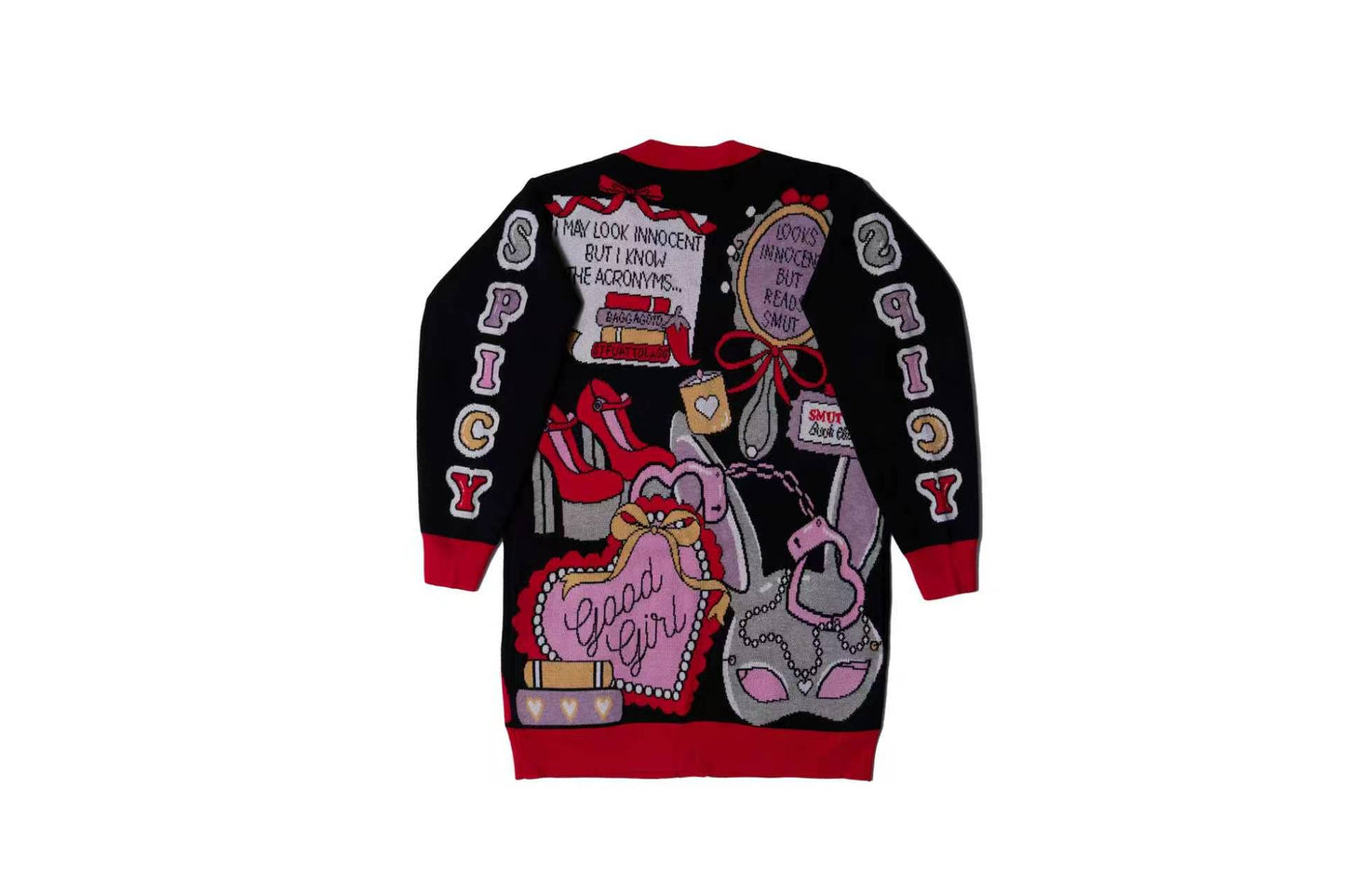 dark romance cardigan  (Plus coming soon)